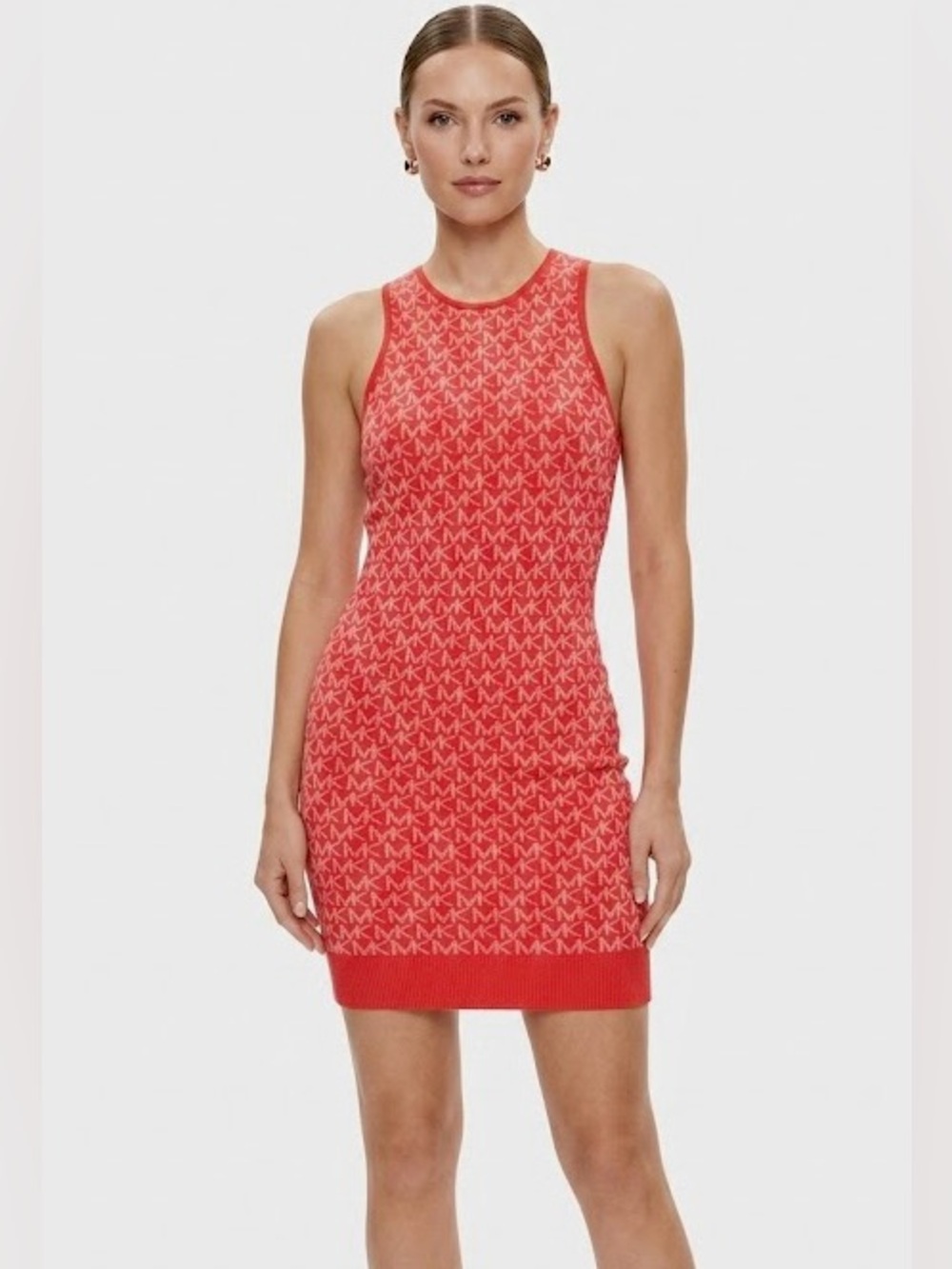 (New) Michael Kors Logo Jacquard Tank Dress